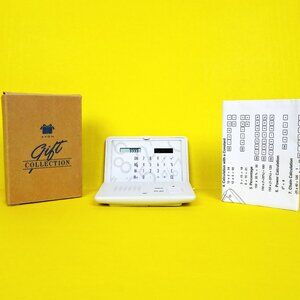 Vintage 1998 Avon Pocket Memo Message Recorder Calculator Handheld Technology